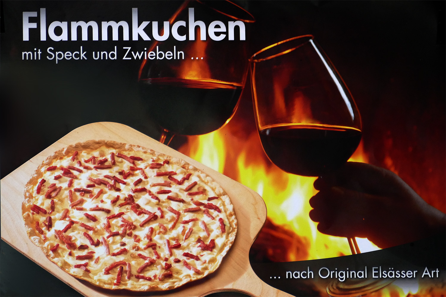 Cafe-M Straubenhardt Covweiler verschiedene Flammkuchen