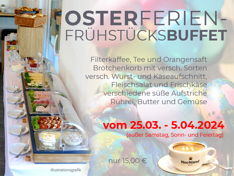 Cafe M Straubenhardt Conweiler, Osterferienbuffet
