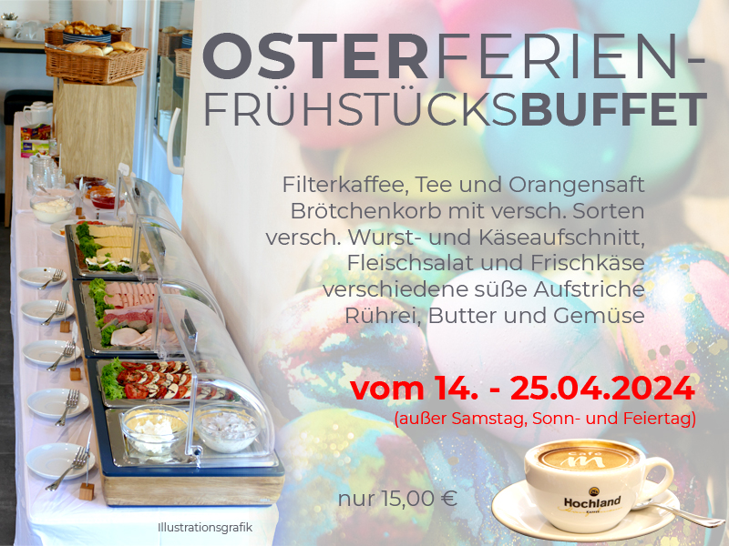 Cafe M Straubenhardt Conweiler Osterferienbuffet